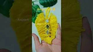 Key holder DIY👌#anjzart #viralshort #art #trendingshorts #macrame