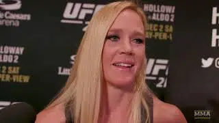 Holly Holm Explains How She's Been Able To Overcome Adversity In Fighting - MMA Fighting