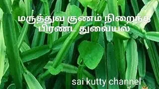 Bone healthy recipes / pirandai chutney /பிரண்ட சட்னி/ பிரண்ட துவையல்/ pirandai thuvaiyal