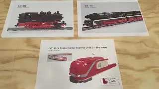 LEGO Trains - European Train Instructions By Holger Matthes