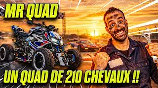 Un Quad de 210 chevaux, &ccedil;a vous dit? Voici la MR QUAD!