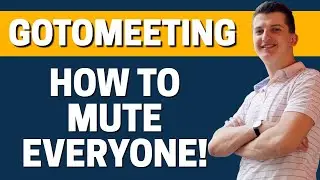 How To Mute Everyone In GoToMeeting