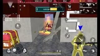 I'm playing free fire mode zombie uprising in samsung a7 lite tablet plz subscribe and like 