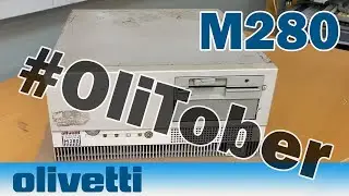 Olivetti M280 80286 - Episode 1 - The 12 MHz Intel 80286 AT computer