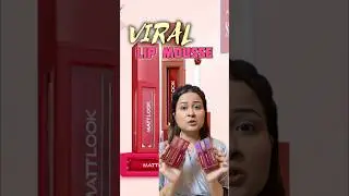 Swatching Viral lip mousse by Mattlook 💋✨
