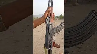 AK 47 Gun #shorts #shortsvideo #viral #rifle #guns #akm