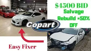 Copart: My 2016 Scion FRS Total Cost