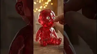 Jelly Baby ASMR Eating | Satisfying Red Jelly Food ASMR | Relaxing Sounds