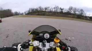 2015 Yamaha R1 and 2002 Triumph Sprint RS Blue Ridge Parkway