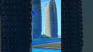 Pineapple Tower||Abu Dhabi🇦🇪||Dubai UAE💥💥💕 #ytshorts #uaelife #shorts @vidIQ #viralvideo