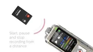 DVT6500 Philips Voice Tracer - Remote control - EN