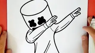COMO DIBUJAR A MARSHMELLO HACIENDO EL DAB