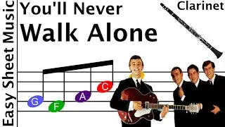 How to Play You'll Never Walk Alone on Clarinet | Easy Beginner Sheet Music