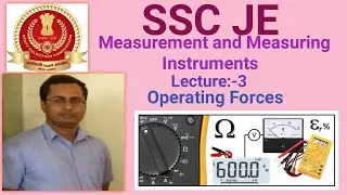 Measurement and Measuring Instruments (Operating Forces) for SSC JE