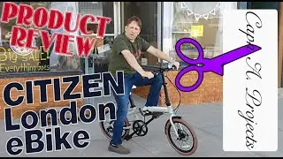 Citizen London e-BIKE. UNBOXING & First Impressions. Very elegant folding ebike.
