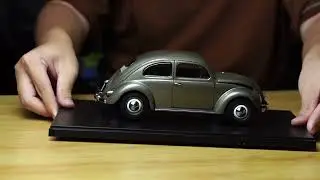 Autoart Volkswagen Beetle in Polarish Silver | ASMR | RARE GEM !!!