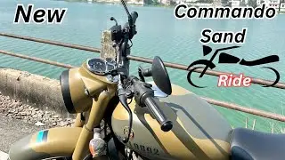 2025 Royal Enfield Commando sand Review & Ride Test 🔥 #newclassic350