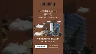 M3M Urbana Sector 67 Gurugram - LUXURY RETAIL SHOPS #mysticpartnersllp #m3m #retail #property