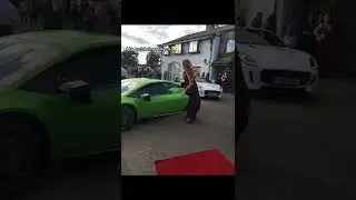 Everyone turning up to prom in flashy cars    Video By stellsxoxo02 #Shorts