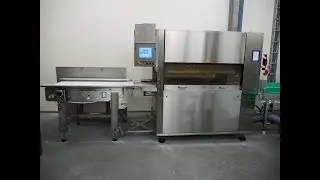 545-28: Sealed Air / Cryovac automatic belt vacuum chamber packaging machine