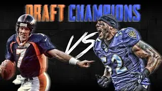 Madden NFL 16 Draft Champions Legend Battle Ray Lewis VS John Elway In EPIC Game!