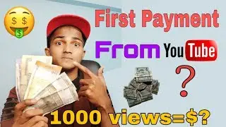First payment From YouTube 🔥 My first YouTube Earnings || VIP NAZRA
