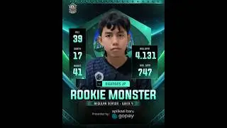 Rookie Monster Week 4 MDL ID S11, Digimons🔥 #MDLID #MDLIndonesia #MDLIDS11 #Esports4Everyone
