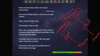 Adam Bede Plot Construction ||GEORGE ELIOT||URDU/HINDI |MA ENGLISH//MS/BS ENGLISH ||SIR RANA