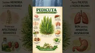 Pedicuta - beneficii si proprietati #remedy #plants #nature #ceaiuri #leacuri