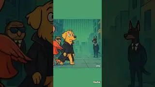 Matrix Parody: red dress#CineZoo #MatrixParody #AnimalCartoon #NeoDog