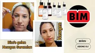 Newgen y&uuml;z serumu. Bim' gelen y&uuml;z serumları 👍