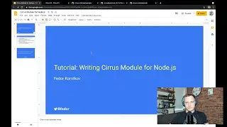 Writing Cirrus Module for Node.js in Starlark