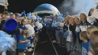Carroll Jr-Sr High School in Flora brings the energy for Operation Football Sunrise Kickoff