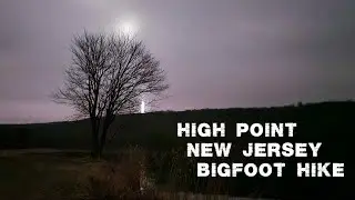Sasquatch Night Hike in High Point State Park New Jersey - Steeny Kill Lake Bigfoot Adventure