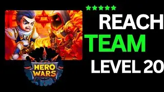 Hero Wars:Alliance | Reach Team Level 20 | Tapjoy Offer Guide (Part 2)