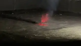 High temperature fire explosion experiment of 18650 lithium ion battery