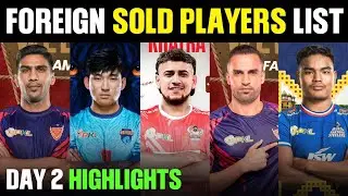 PKL 2025 Auction : 20 Foreign Sold Players List | Pro Kabaddi Season 12 Auction