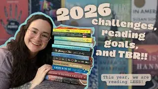 📚 Reading challenges and goals for the new year! ✨📋 