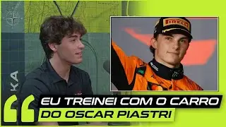 Do kart à Indy NXT: conheça o piloto que treinou com o carro da F4 do Piastri  #cortes #pelaspistas