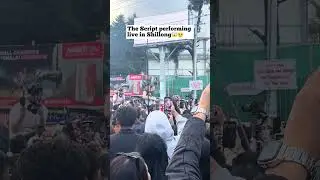 The Script performing live in Shillong😱😍|| The Script ||