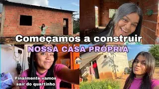 DIÁRIO DE OBRA 🚧 p1 Realizando um sonho da tão sonhada casa ❤️
