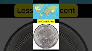 Least valuable coin #foryou #interesting #facts #coins #funfacts #viral #money #history #shorts
