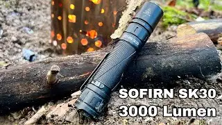 Die Sofirn SK30. Eine richtig gute Taschenlampe f&uuml;r den Wald