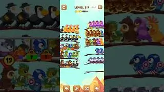 BIRD SORT 2 COLOR PUZZLE GAME🐦 LEVEL 317 #games #gaming #gameplay #automobile #gamer #smartphone