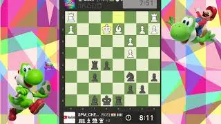 Unexpected win YT VS YT. Please like subscribe 👍 #chess #checkmate 