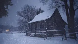 Heavy Winter Storm in Watzmann Mountain, Germany┇Frosty Wind Ambience & Loud Blowing Snow
