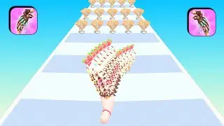 🍐 Satisfying Mobile Game - Ice Cream Runner, Crumb Ball, Find Your Gender, Crayon Rush, Layers Roll