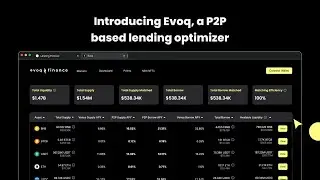 Introducing Evoq, a P2P-based Lending Optimizer LIVE on BNB Chain