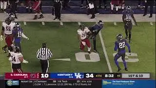 2020 USC vs Kentucky - Rashad Amos 18 Yd Run