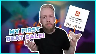 HOW I SOLD MY FIRST BEAT! | How To Sell Beats Online 2020